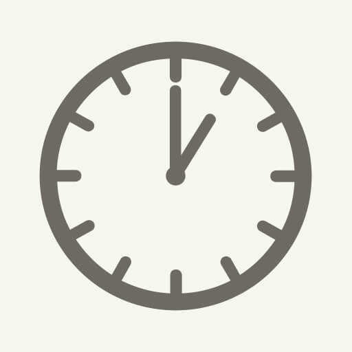 Icon "Uhr" für Sprechzeiten